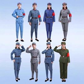 儿童表演服;舞台/表演服;迷彩服