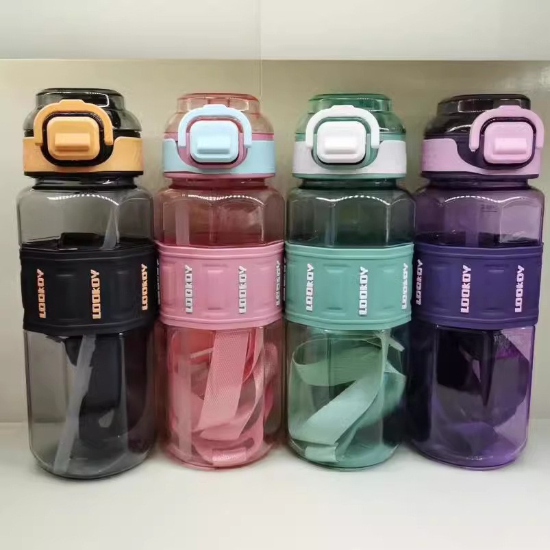 Taza de agua pequeña estilo ins para verano, plástico de alto valor, anillo para levantar, para beber directamente, taza deportiva de ocio para estudiantes.