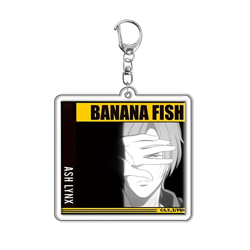  Banana fish дрожь убивает Ackle брелок подвеска вокруг Креста - пограничное место