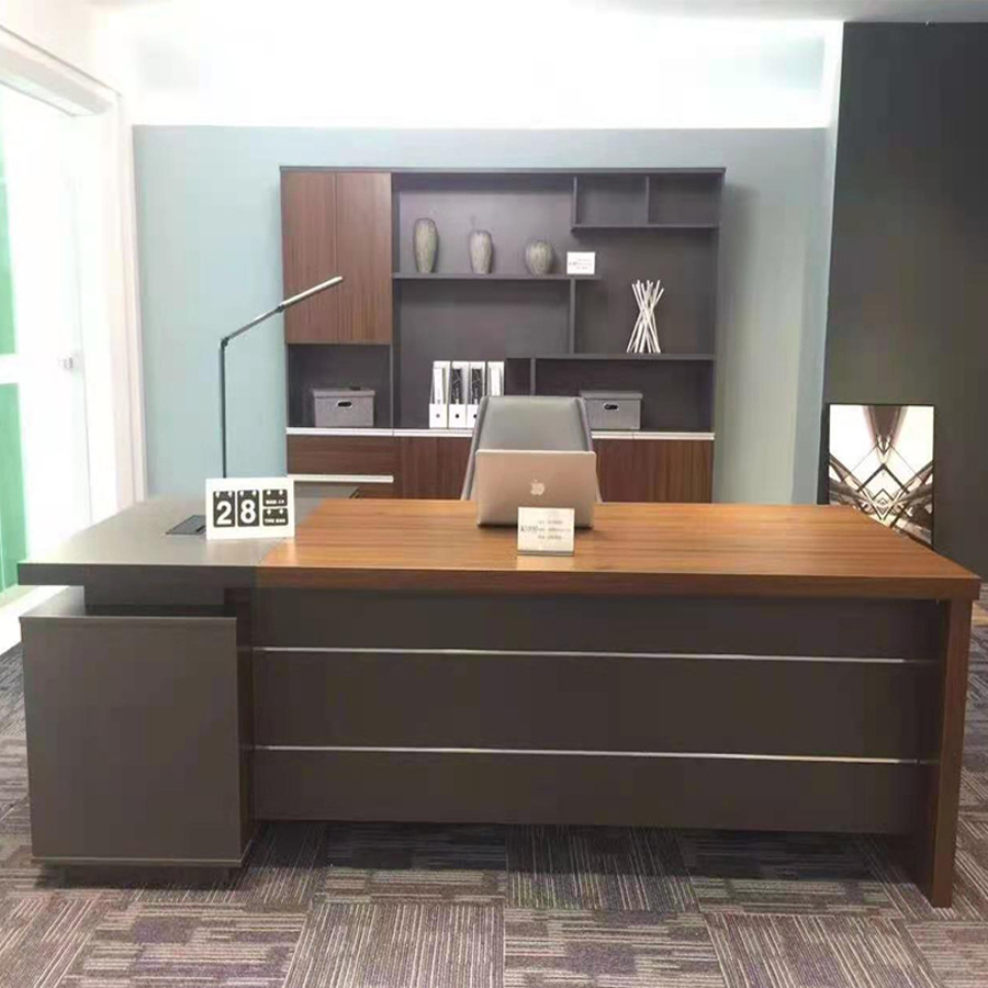 现代聚合系列 时尚简约个性老板桌文件柜主管桌经理桌会议桌|ms