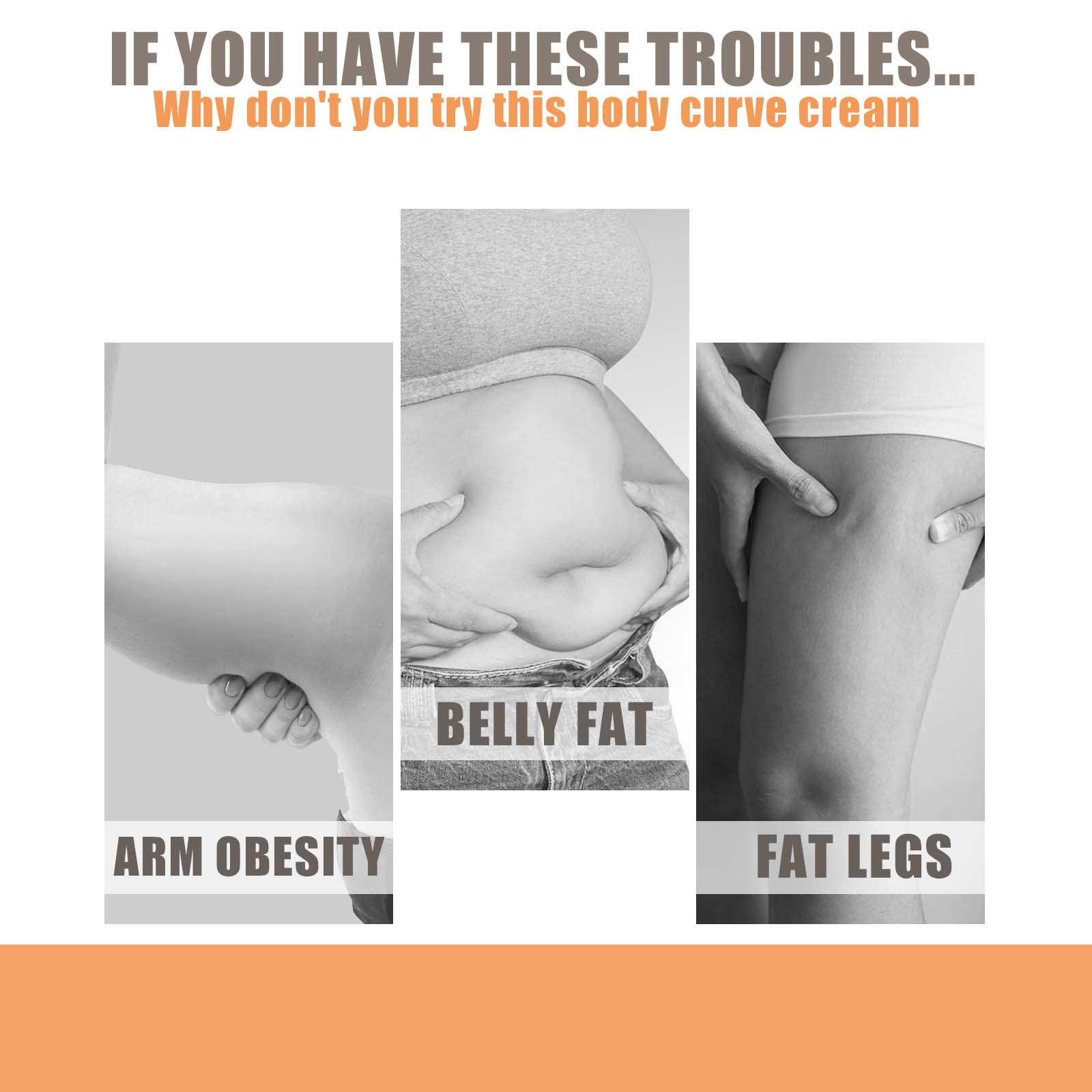 EELHOE Schlankheits- und Formungscreme, Formung und Straffung von Kurven, Ausdünnung und Bauchstraffung, Straffung und Straffung der Haut, Körperformungscreme_voghion.com