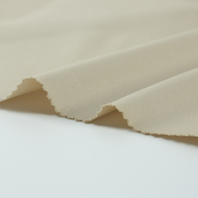 厂家批发染色涤棉府绸仿天丝45支高密涤棉府绸职业装制服衬衫面料