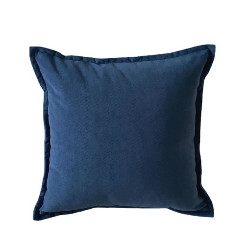 Direct factory supply Nordic INS light luxury style throw pillow cover thick plush fabric large sofa cushion bed pure color throw pillow