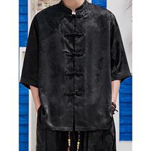 L 48263 Chinese Style Short Sleeve Shirt �Ї��L�߷����r��