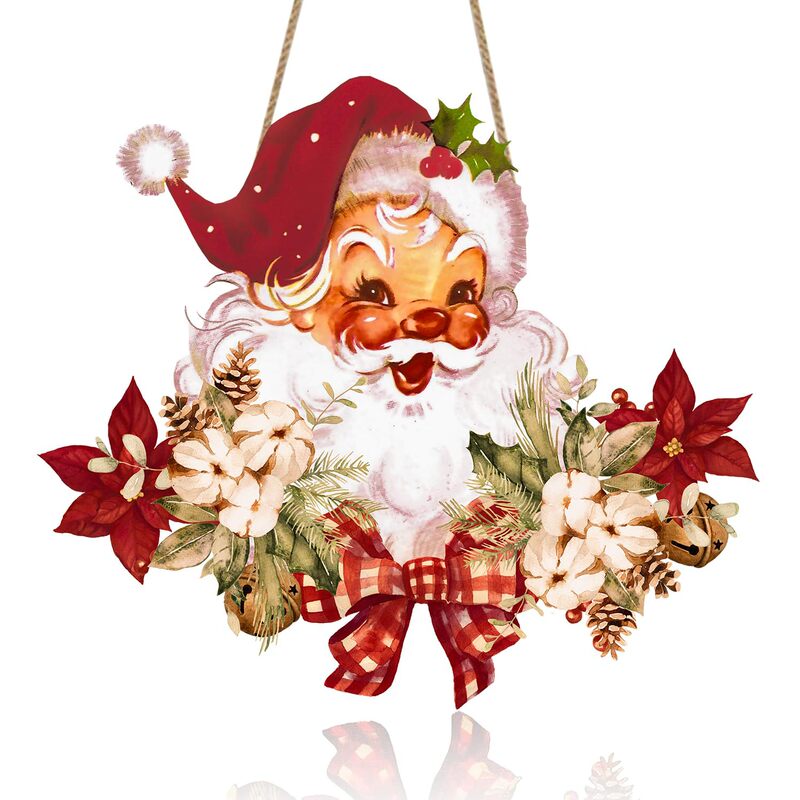Amazon's Best-Selling Christmas 2D Flat-Printed Wooden Door Sign, Party Holiday Plaque, Wall Sign Amazon's Best-Selling Christmas 2D Flat-Printed Wooden Door Sign, Party Holiday Plaque, Wall Sign