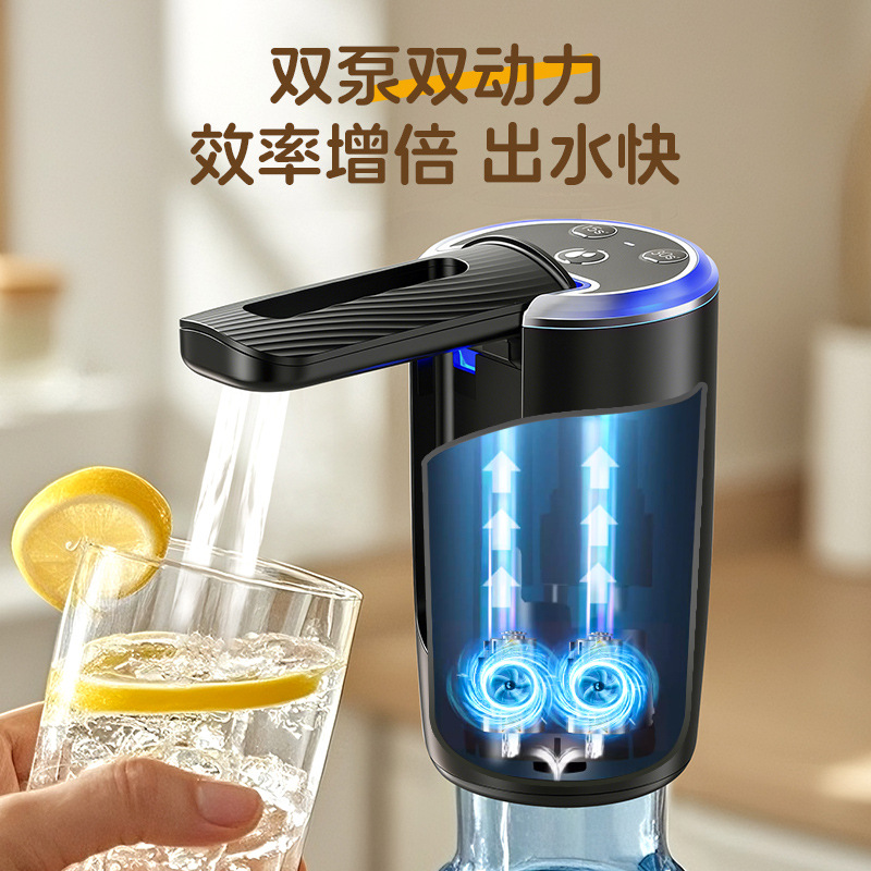 Bomba de agua de barril de Zhigao, agua pura de primavera mineral, agua eléctrica, agua de descarga de agua de presión, bombeo de doble succión