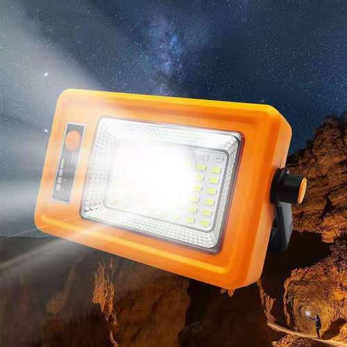Camping light, solar tent light, horse lantern, portable charging household outdoor multi-functional camping high-brightness lighting