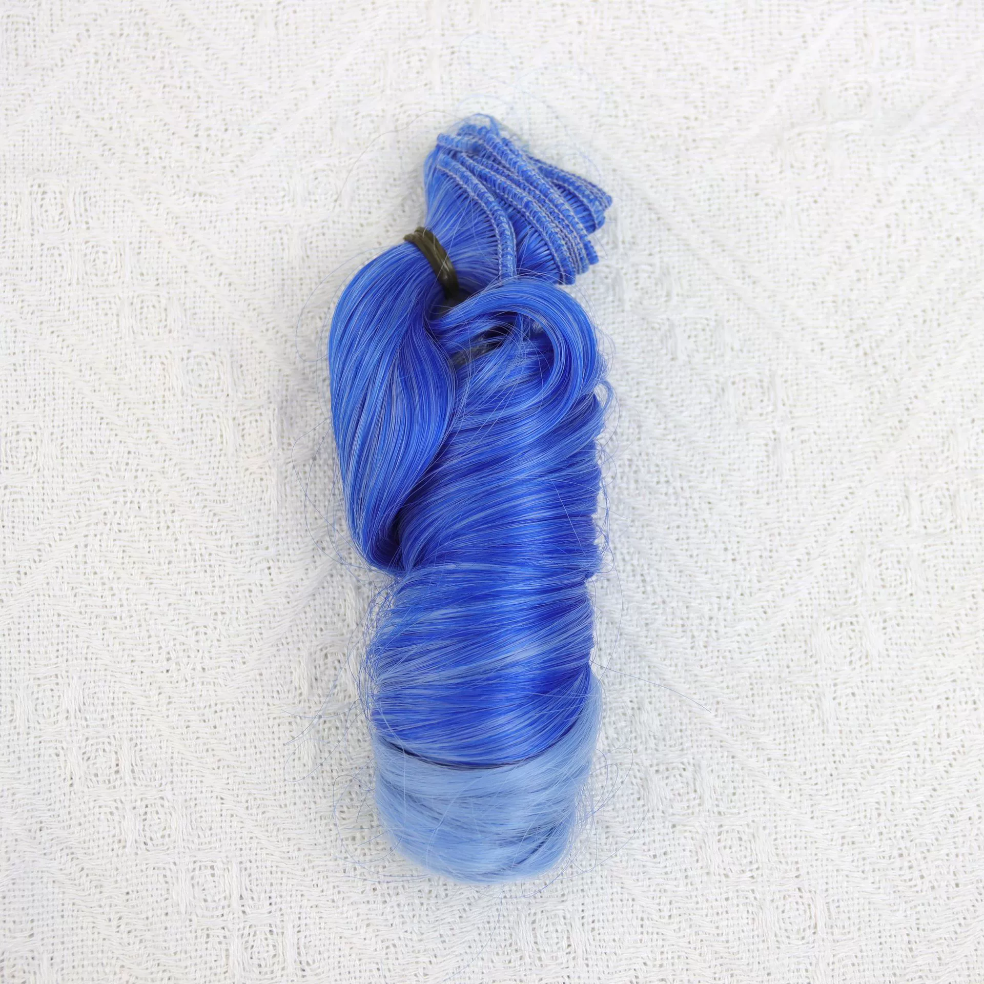 Modified doll, crochet, curly wig, (Physicals), 15cm