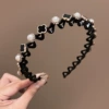 Three -leaf grass pearl hair hoop