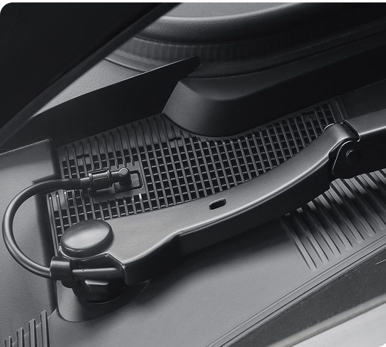 Applicable to 21-25 models of pole krypton 001 front engine compartment cover dust cover air conditioning air intake vent protection cover middle net insect net