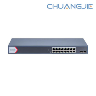Hikvision 16-Port 100m Gigabit (Poe) Switch Optical Port [Ds-3E0318Sp-130W-E]