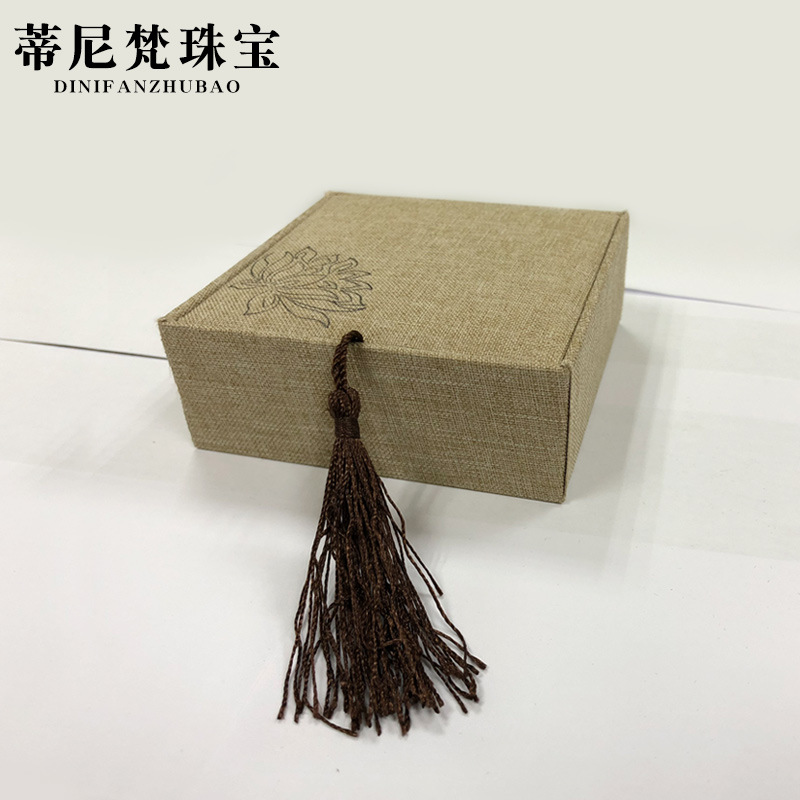 FUENTE Fábrica Japonesa y Coreana caja colgante anillo de la vendimia caja de joyería caja de pulsera popular temperamento caja de regalo al por mayor