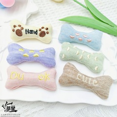 Ins韓系ニット愛の骨の少女の帽子の服の髪飾りの部品の包みのブローチの装飾のアクセサリの卸売り