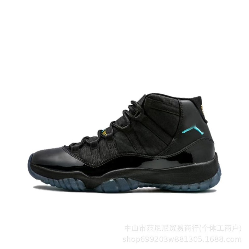 莆田純正AJ11大魔王ジョー11白黒赤ハイカット星柄コンプック黒赤スポーツシューズカジュアル万能|undefined