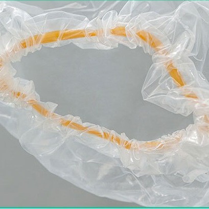 Extended disposable plastic shoe covers medium-high long-tube…