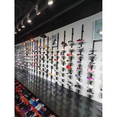 鞋店鞋架展示架商用鞋架子店铺上墙立柱鞋托服装店童鞋运动鞋货x&