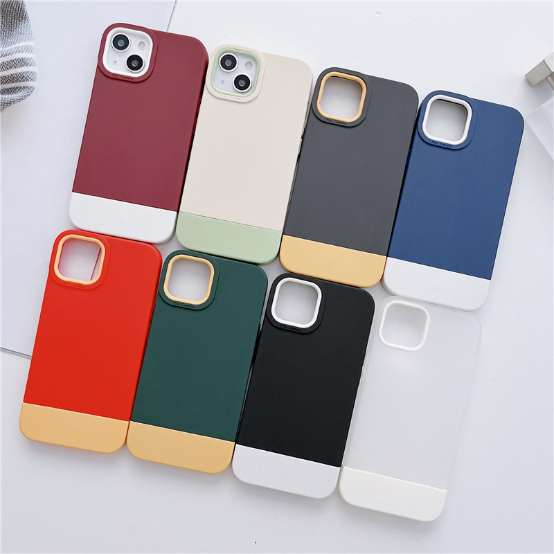 Business Simple Style Color Block   Phone Cases display picture 1
