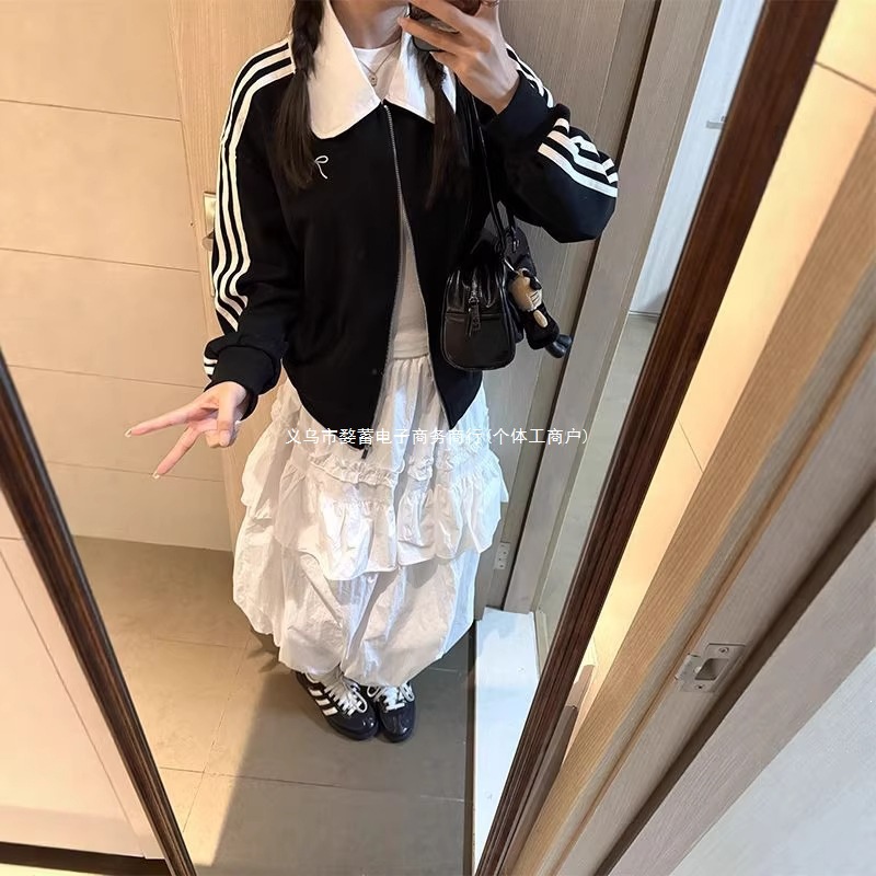 Women's Short Baseball Jacket, 2026 Autumn New Style, Petite, Casual, Versatile, Cardigan Top, Trendy