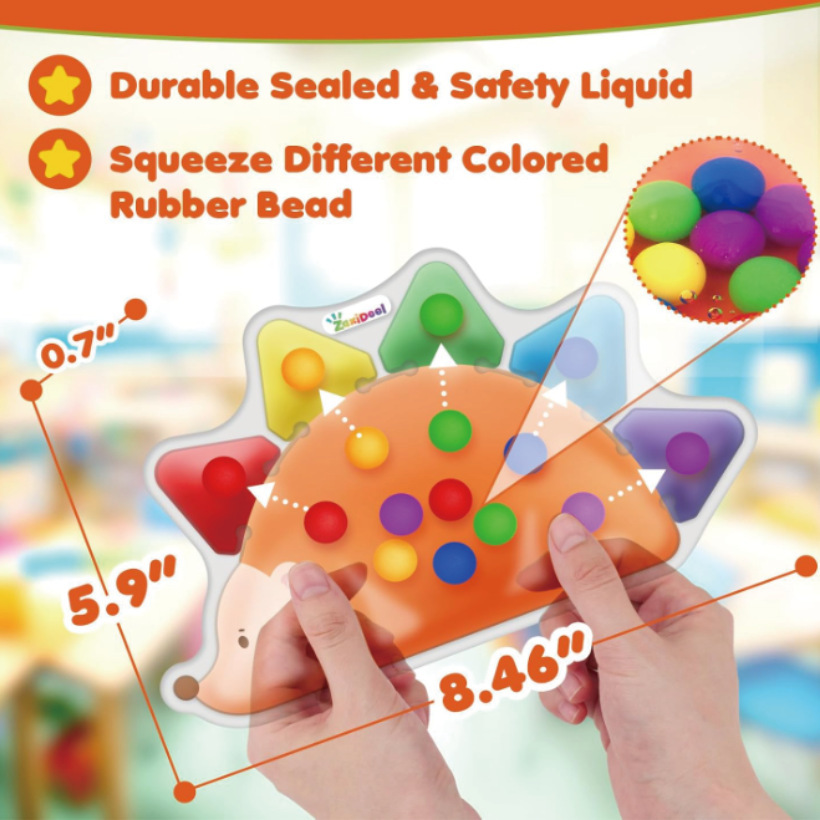 Amazon Color Sorting Toys Clasificación de colores Juguetes sensoriales Juguetes de coincidencia Juguetes de rompecabezas para niños