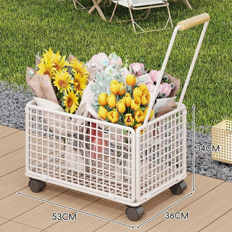 Universal Foldable Camping Trolley For Picnic And Off-road Travel_voghion.com