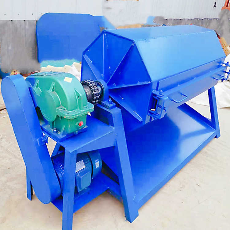 可钻孔冲压件去氧化皮抛光机加聚氨酯内衬耐磨研磨机去毛刺抛光机