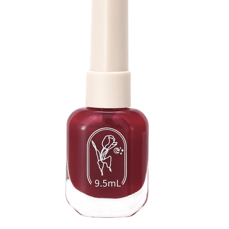 Luqiya new nail polish factory solid color summer durable waterproof non-peeling oily macaroon fruit green wholesale