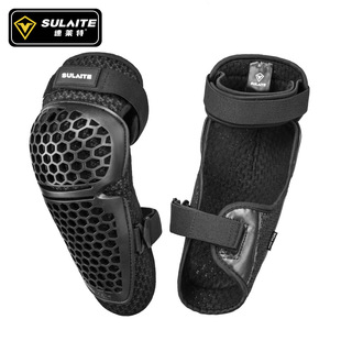 Speott Off-Road Riding Honeycomb Riding Knee Pads Sports Breathable Cooling Elbow Pads Motorcycle Adjustable Protective Gear