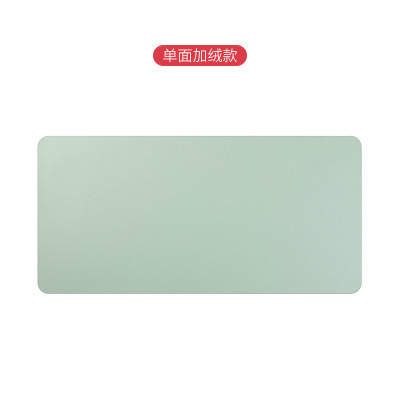 Cojín de mesa de cuero rectangular de color sólido simple computadora doméstica de escritorio grueso teclado almohadilla publicitaria almohadilla de ratón