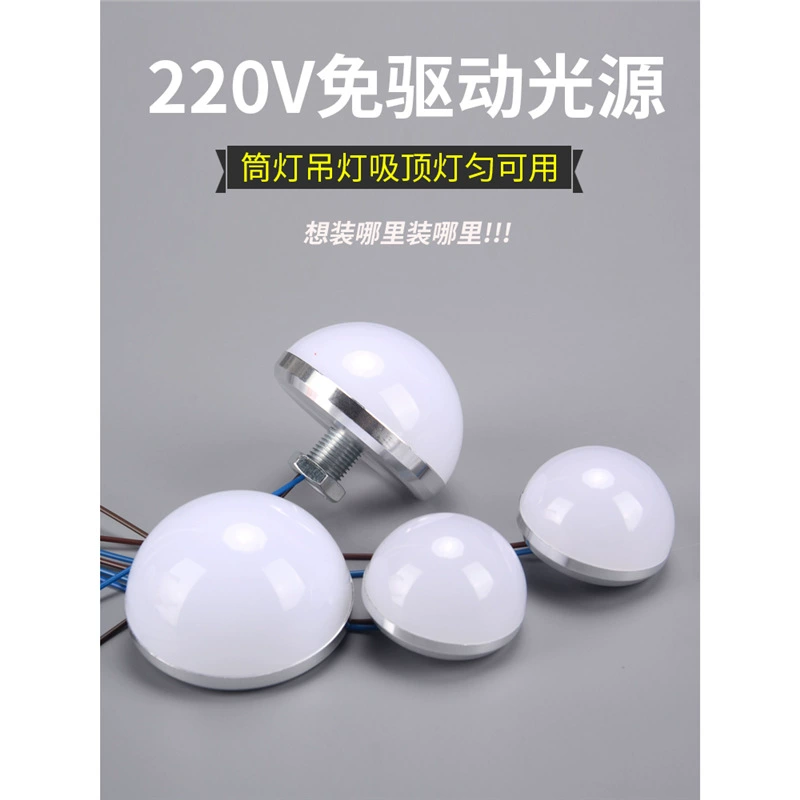 220V бесприводной 3Wled лампочки хрустальный обеденный подвесный потолочный светильник 12V рекламный декоративный столик полукруглые лампочки