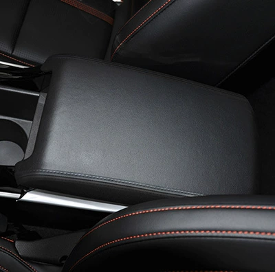 Box Cover Cover, Renovation and Modification — Armrest box - 19-21-models-black-leather-and-black-thread