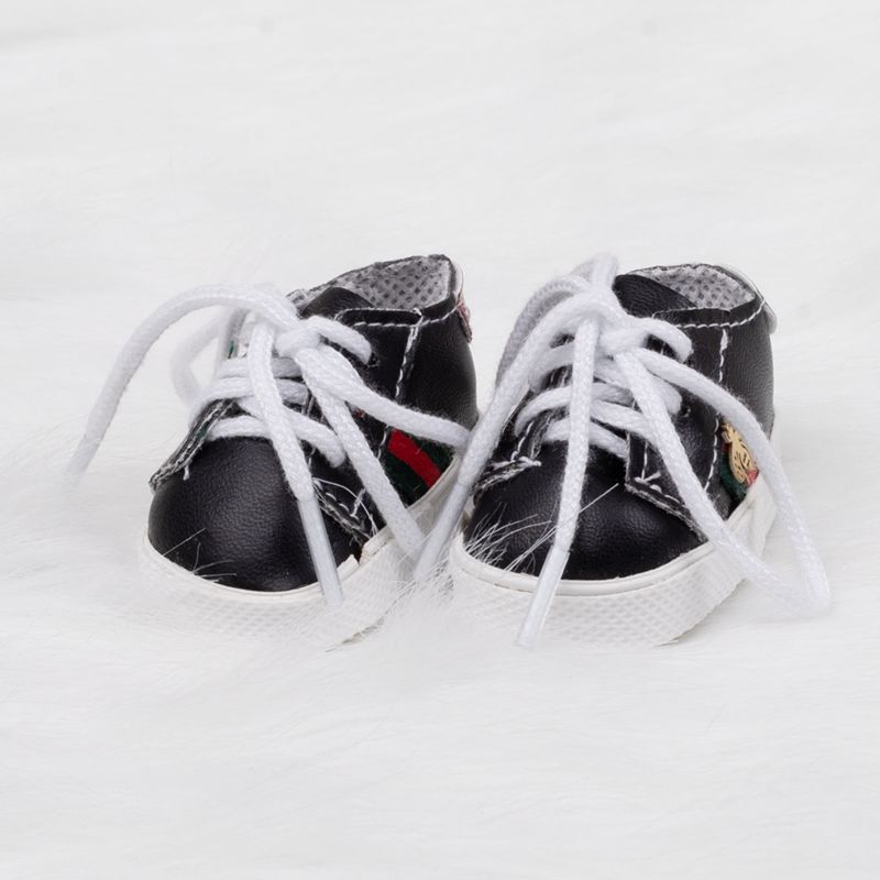 Spot 20/15 zapatos de muñeca de algodón 17cm zapatos de muñeca de tela rabu zapatos de muñeca zapatos deportivos zapatos blancos zapatos de bebé