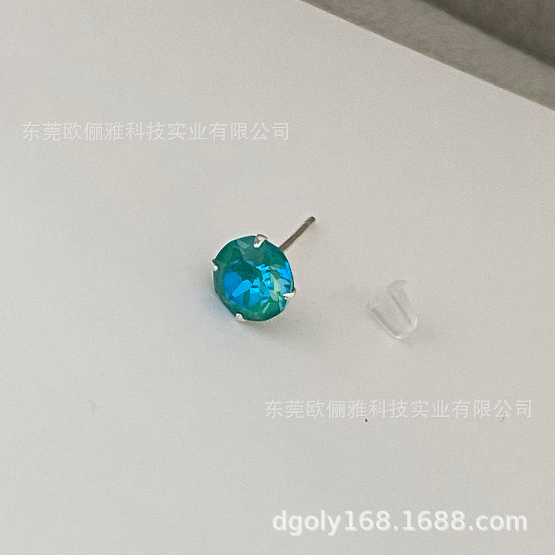 L142D 과일빛 녹색 6.3MM 다이아몬드