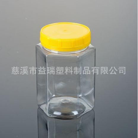 防盗盖六角蜂蜜瓶500G 辣椒圈瓶 油瓶(FD015)