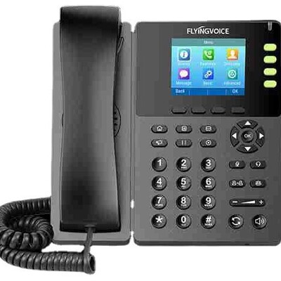 飞音FIP13G 大屏触控IP话机 酒店公司内部办公远程网络电话机