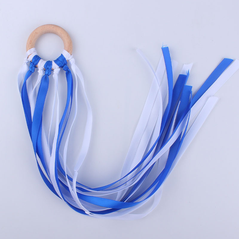 Nuevo bebé suministros cinta Beech sonajero calmante bebé creativo anillo de madera juguete dientes molienda Amazon