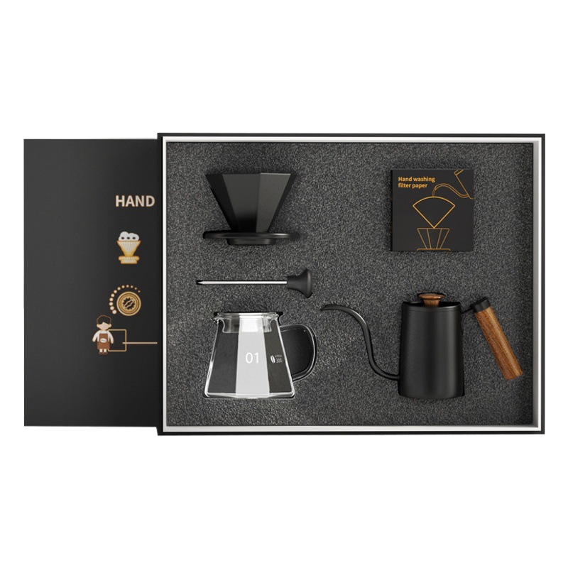 Juego de Café de Preparación Manual Sifei, Caja de Regalo, Utensilios para Café, Cafetera, Filtro de Goteo, Juego de Café de Preparación Manual para el Hogar image 1