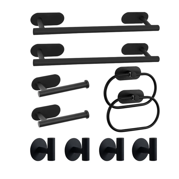 Self-adhesive black set, style, 10 pieces