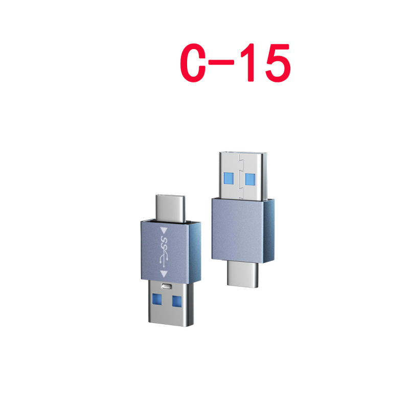 Type cアダプタusb 3.1アダプタ雷インターフェイス磁気プラグ公転母延長エルボ|undefined