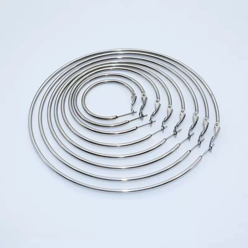 Fashionable earrings stainless steel, European style