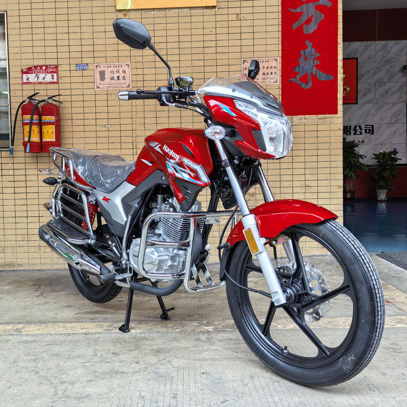 Cross-border DK two-wheel fuel-powered motorcycle, new model, fuel-efficient men's motorcycle, hot-selling in Africa