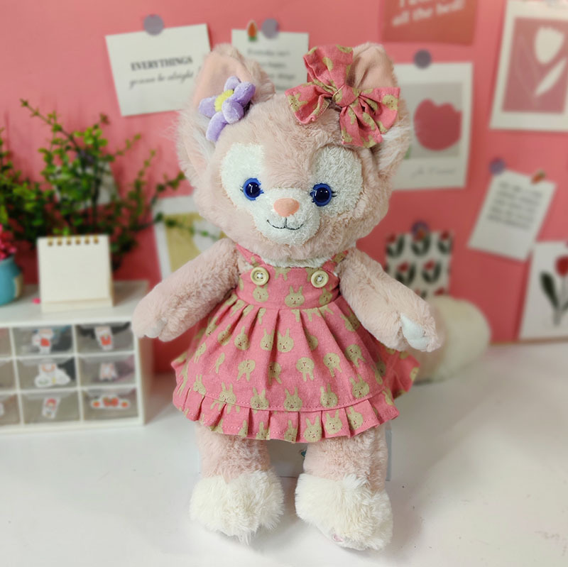 빨간 토끼 머리 스커트 정장