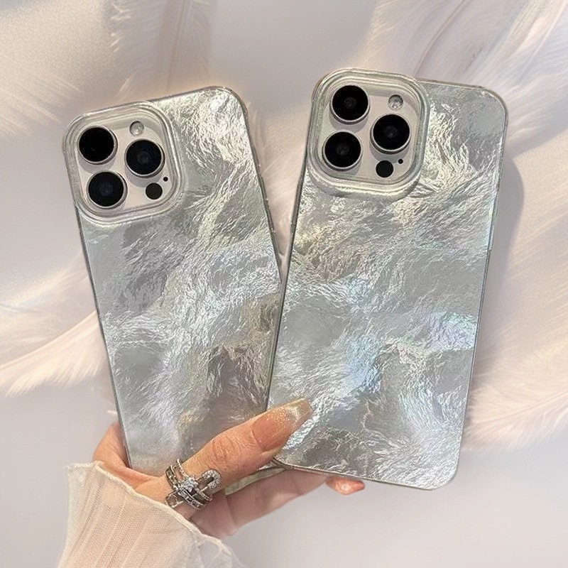 新款透明适用苹果17Promax手机壳iPhone16冰川壳15欧美风14跨境13