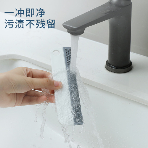 Decontamination glass wiper mirror scraper household cleaning window cleaning window double-sided cleaning tool