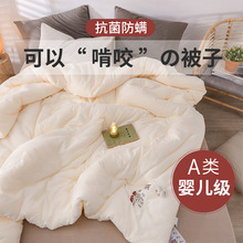 A类婴幼儿秋冬纯棉大豆纤维被芯酒店民宿春秋被保暖加厚冬被被子