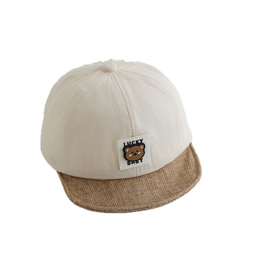 12-30 Sombreros para bebés de primavera y otoño delgados sombreros de pato para bebés sombreros de béisbol para niños sombreros de protección solar coreanos