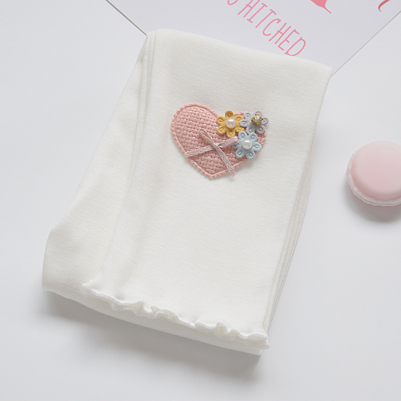 Polainas de las niñas otoño 2022 nuevos niños de la flor delgada elástica desgaste exterior del bebé niñas primavera y otoño pantalones delgados