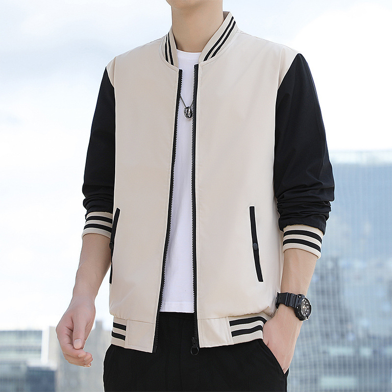 Men's Jacket 2024 New Spring Loose Versatile Korean Style Trendy Stylish Casual Student Coat