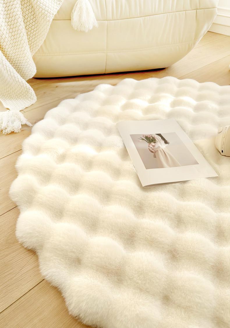 2024 New Window Display Beautiful Flowing Table Bedside Chinese Carpet Summer and Winter Style Pure Handmade Blanket Cat
