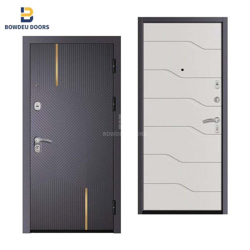 Customized Cross-Border Export to Russia: Iron Doors, Composite Wood Doors, Pvc Steel Doors, Anti-Theft Entry Armor Doors