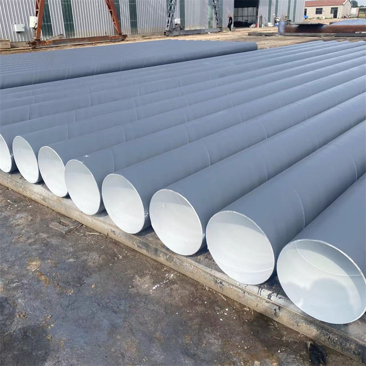 环氧富锌防腐钢管426*7焊接钢管 架空聚氨酯防腐螺旋管